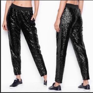 Victoria secret sport sequin pant joggers